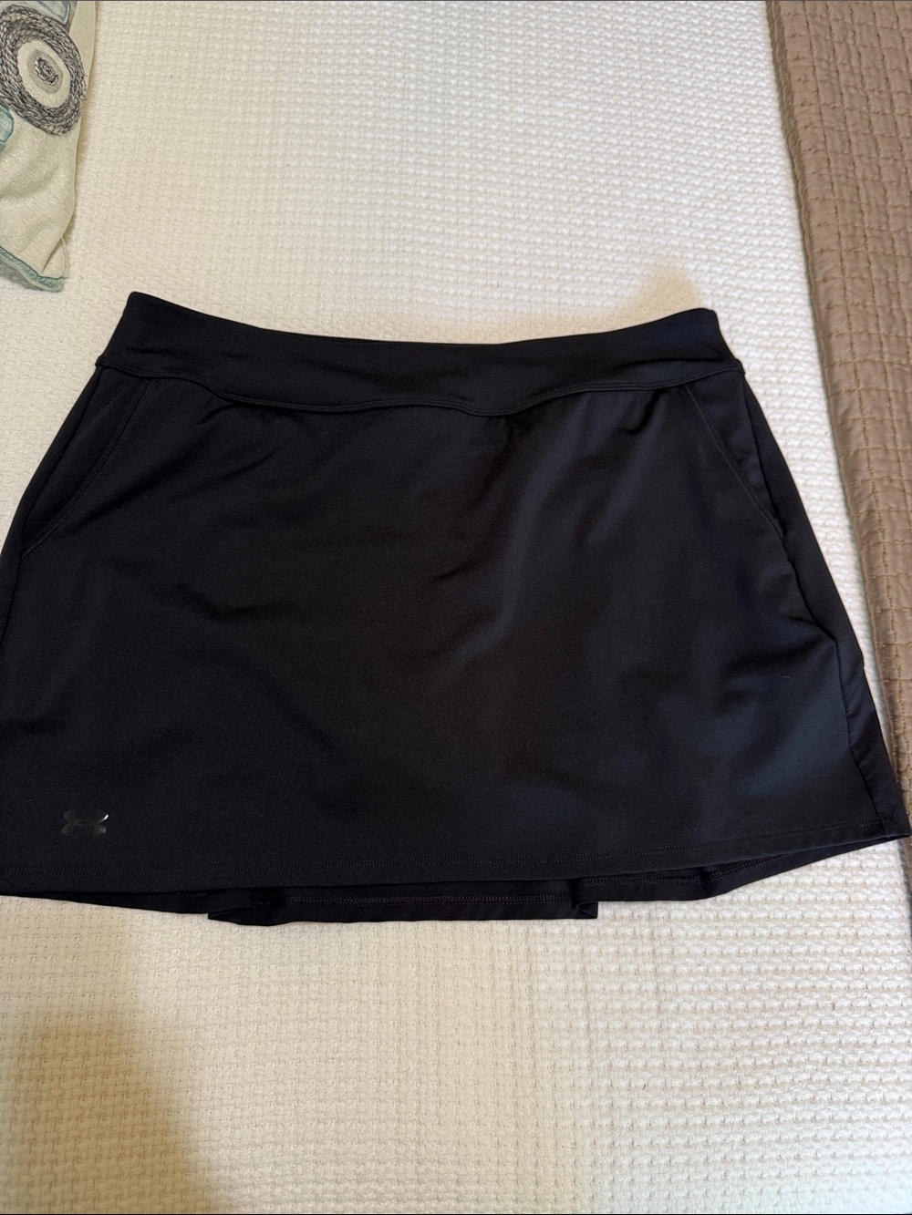 Under Armour Black Performance Skirt with Built-In Shorts